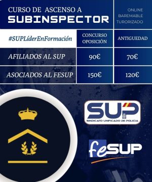 Curso de ascenso a Subinspector
