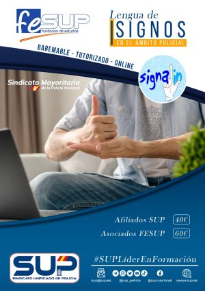 CURSO DE LENGUA DE SIGNOS - ÁMBITO POLICIAL