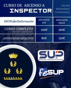 Curso de ascenso a Inspector INICIO - 9 de MARZO
