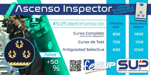 Curso ascenso Inspector 2023