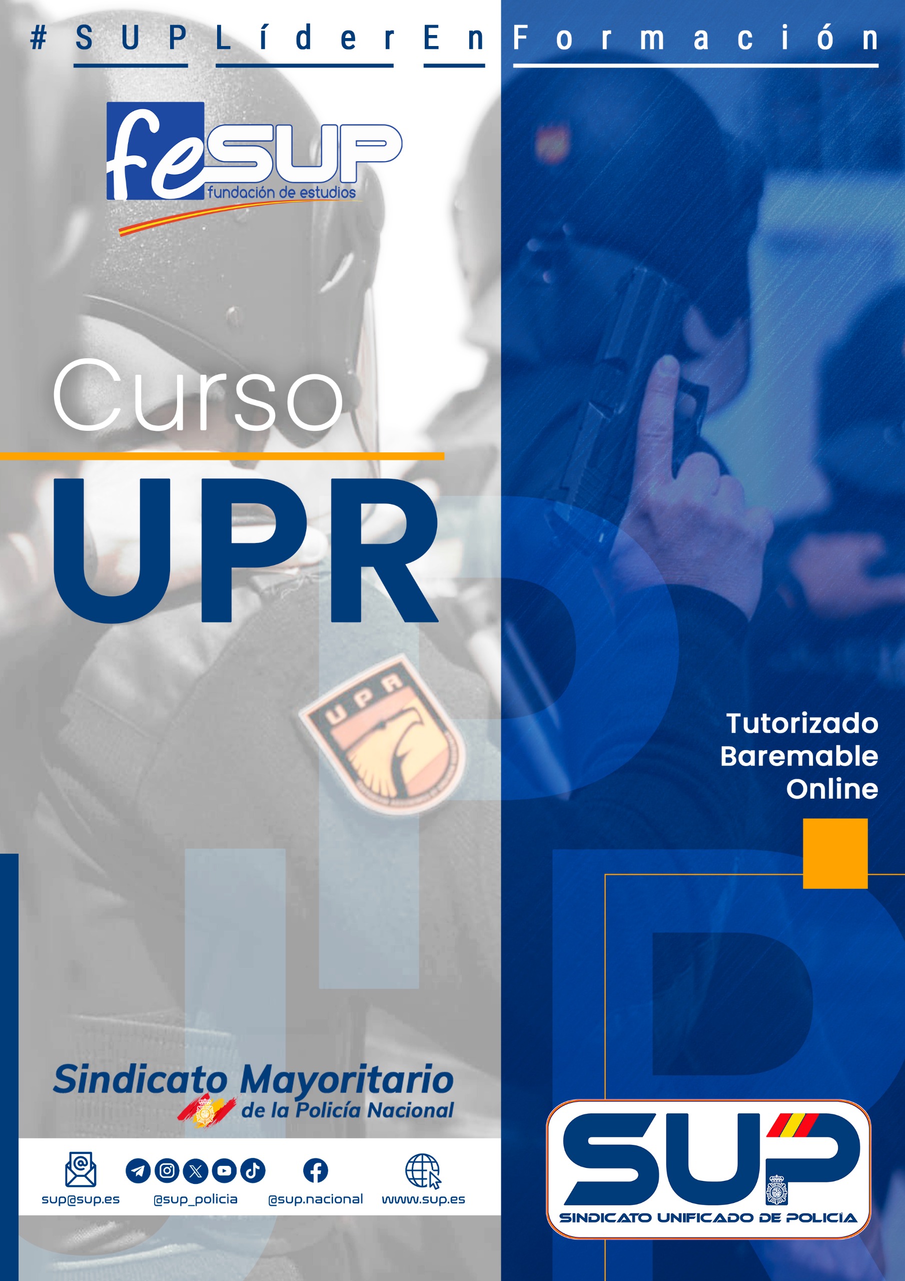 CURSO UPR (Afiliados SUP / Asociados feSUP)